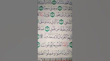 ما معنى "والله اعلم بما يوعون"#سورة #الانشقاق