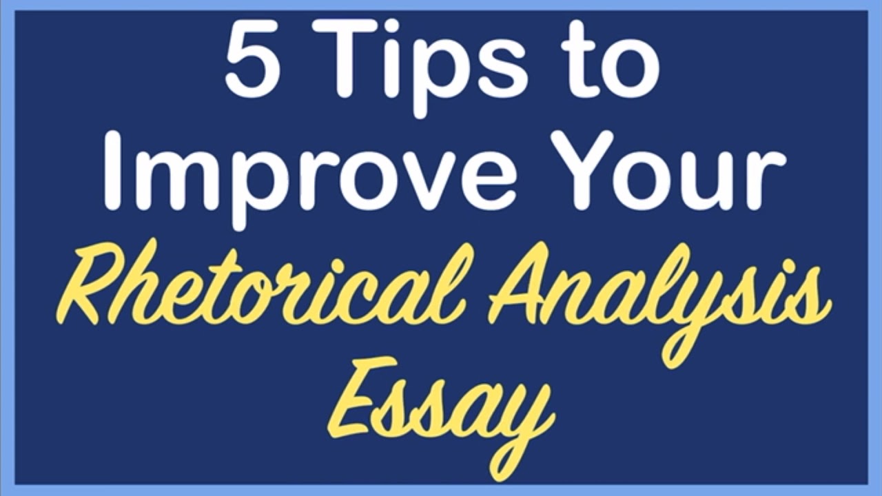 5 Tips to Write a Rhetorical Analysis Essay | AP Lang Exam 2021 | Coach Hall Writes