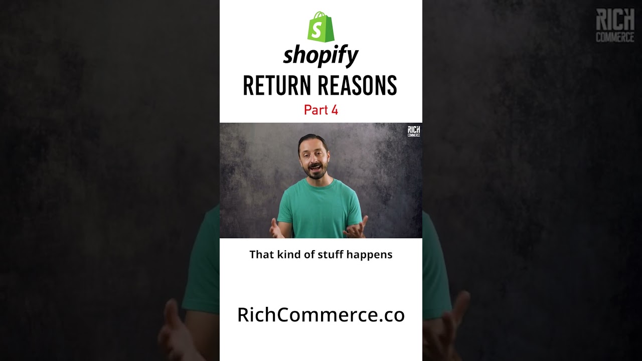 Shopify Return Reasons: Defective / Damaged