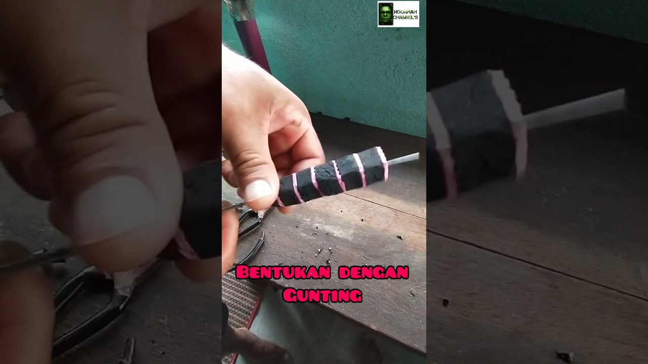 cara buat pelampung dari selipar