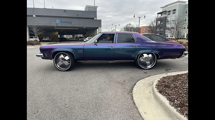 1971 DELTA OLDSMOBILE 88 FLIPPING ON 26" DUB FLOATERS😱😱😱 (MUST SEE)