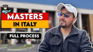 MASTERS IN ITALY 2023 ! FULL PROCESS