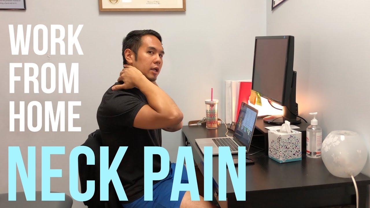Work From Home Neck Pain At Your Desk HealthFit PT & Chiropractic