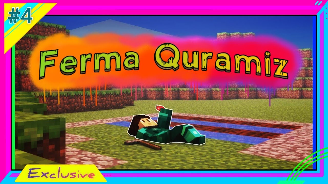 Minecraft / Vijivaniya / Ferma Quramiz #4 / UZBEKCHA LETSPLAY - YouTube
