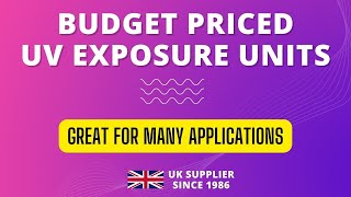 UV Exposure Unit,  UV Light Box, PCB's Compact Budget Priced UV Exposure Unit