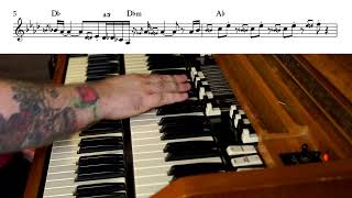 Cory Henry - No Guns Organ Solo Cover (with Transcription)