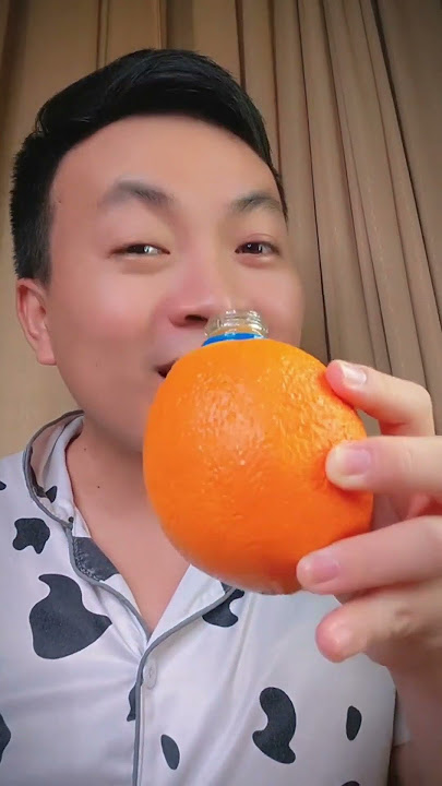 Cách để con uống nước cam | KAHIHA Family