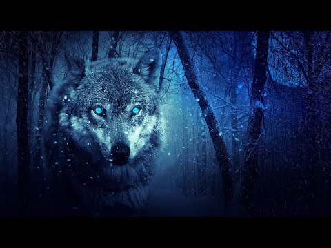 Wolves howling in the night. 8 Hours of wolf sounds