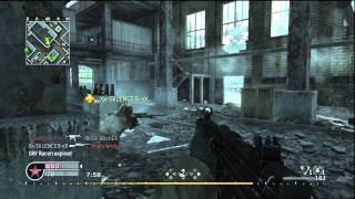 cod4 MP5 Silencer gameplay