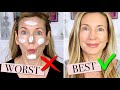 Testing 18 Mineral Sunscreens 2022! No White Cast? Good Under Makeup?