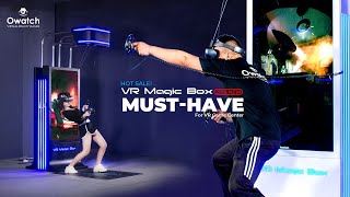 Owatch VR Magic Box - A Fashion VR Standing Platform for VR Arcade Amusement