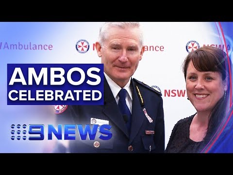 Ambulance officers celebrated in NSW's Appreciation Day | Nine News Australia