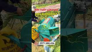 Máy tuốt lúa mini TL03 hiệu quả không?