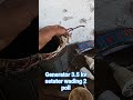 generator 3.5 kv setater wading 2 poll and fitting repairing cell number 03415714798