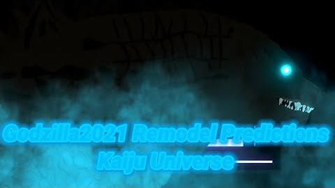 Godzilla 2021 Remodel Predictions | Kaiju universe | Roblox
