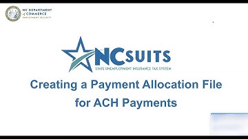 Creating a Payment Allocation File for ACH Payments