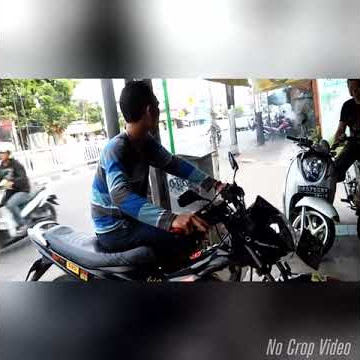 Knalpot Creampie Stainless Bulat Satria Fu