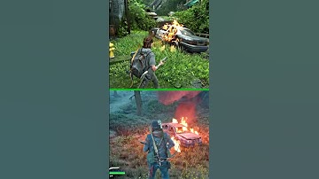FIRE PHYSICS COMPARISON (TLOU2 VS DAYS GONE) PART 2