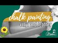 Chalk Painting Vinyl Chair | Furniture flipping for profit | Dixie Belle Paint