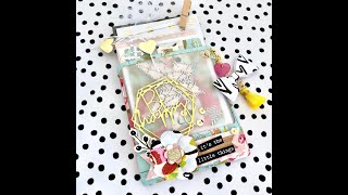 Polaroid Frame Shape Vellum Loaded Pocket | Happy Mail Idea | Pocket Insert | SEPTERIA18