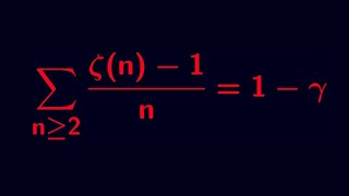 A Beautiful Riemann Zeta Series