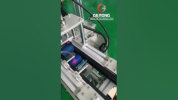 Automatic lighter full wrapp adhesive sticker labeling machine