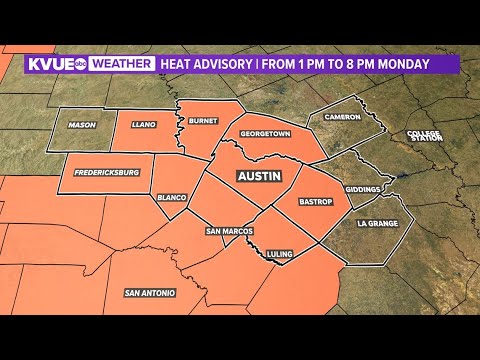 Live: Heat Advisory expected for Austin area as temperatures skyrocket ...
