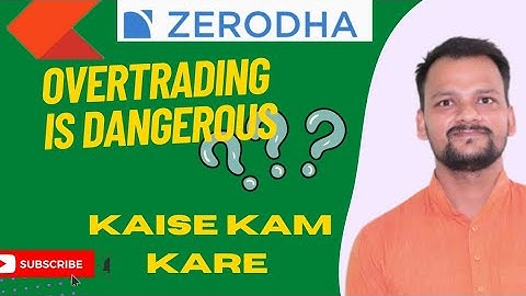 AVOIDE OVER TRADING How to Make Money Trading AVOIDABLE WAYS