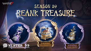 Season 39 Rank Treasures ｜Hullabaloo (A), Acrobat (A) & Mad Eyes (S) 【Identity V】