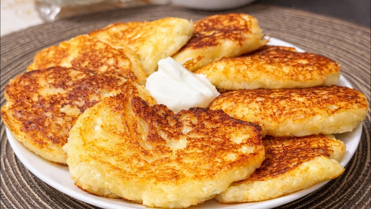 Оладьи без глютена! Ешь и стройней 🥞 стакан  творога и готово за 5 минут