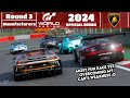 Gran turismo 7 gtws manufacturers cup  2024 series  round 3  lamborghini