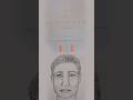 How to Draw a Face for Beginners | Easy Face Proportions Tutorial #drawing #face #drawingprocess