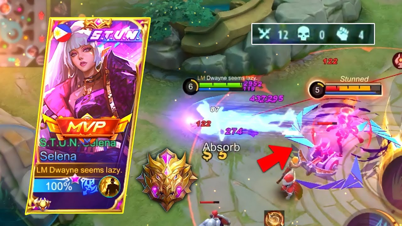 ⚡THIS IS HOW YOU CARRY THE WHOLE TEAM USING SELENA IN SOLO RANK!🔥- MLBB