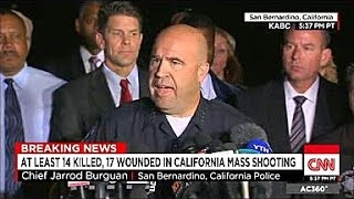 San Bernardino Active Shooting Press Conference | 14 Killed and Suspects Killed