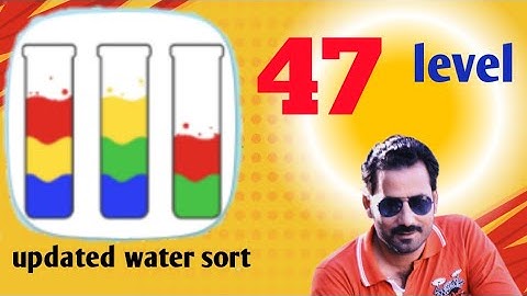 water sort color puzzle level 47 updated