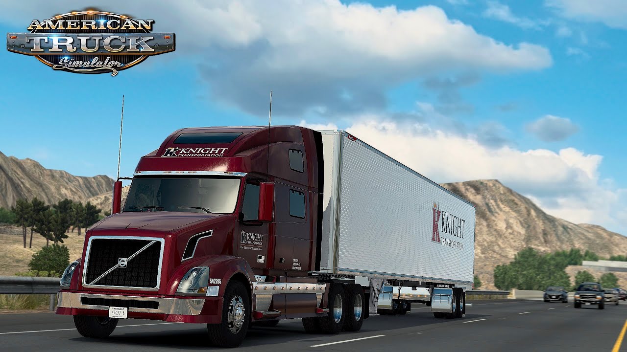 ATS - Fireworks delivery with the 2014 Volvo VNL | Zeemods' Volvo D13 TC engine & interior effects
