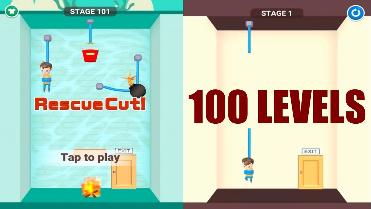 About: 3D Rescue Cut - Rope Puzzle Game (Google Play version