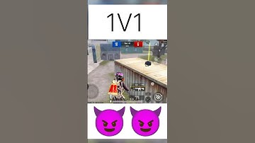 😈😈 1v1 TDM #bgmi #gaming #tdm