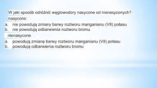 Węgiel i jego związki z wodorem