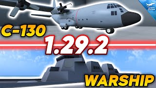 TFS UPDATE 1.29.2 IS OUT! - C-130, WARSHIP, AUTUMN & MORE | FULL REVIEW | Turboprop FS 1.29.2