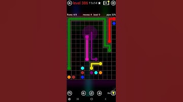 How To Solve Flow Free 11x14 Mega Mania Pack Level 386 Board Walk Through Solution Walkthrough