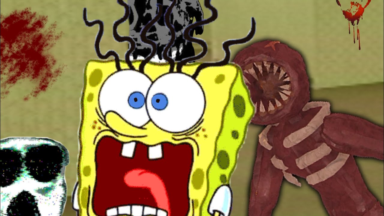 SpongeBob Plays DOORS 👁 YouTube