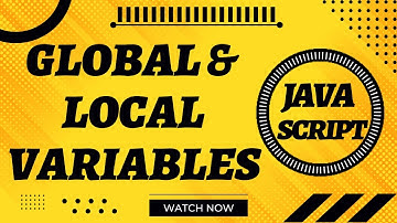 Global and local variables of functions of JavaScript in Urdu/Hindi | Web Coding With Bilal