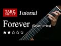 Forever (Stratovarius) - Fingerstyle Lesson + TAB