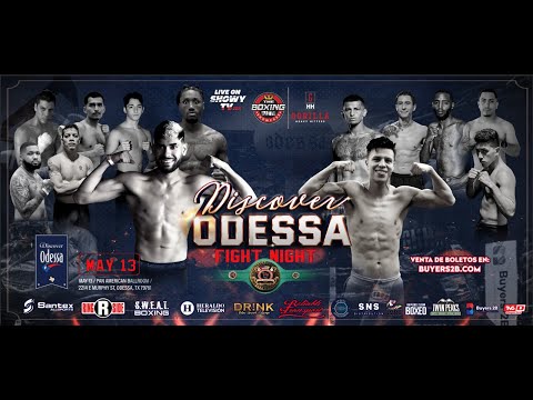 BOXING EVENT MAY 15 - ODESSA TX BY THE BOXING SHOWCASE