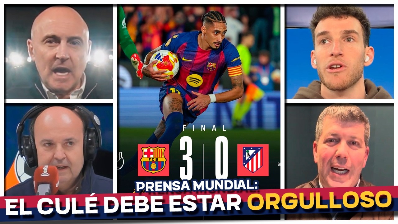 Barcelona 3 - 0 Atlético de Madrid: Con este nivel va a por la liga y la Champions