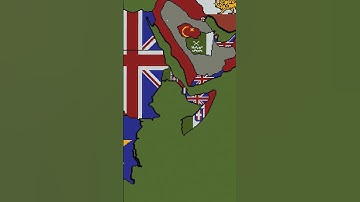 Small Scale East Africa 1914 #italy #ethiopia #maps #flags #minecraft