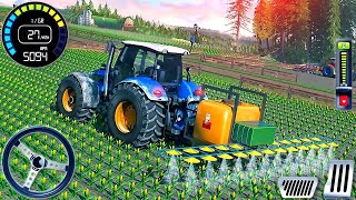 Real Farming Tractor Trolley Simulator; Game 2019 - Android Gameplay  screenshot 1