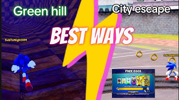 The *FASTEST* Ways To Earn Gold Eggs In Sonic Speed Simulator!