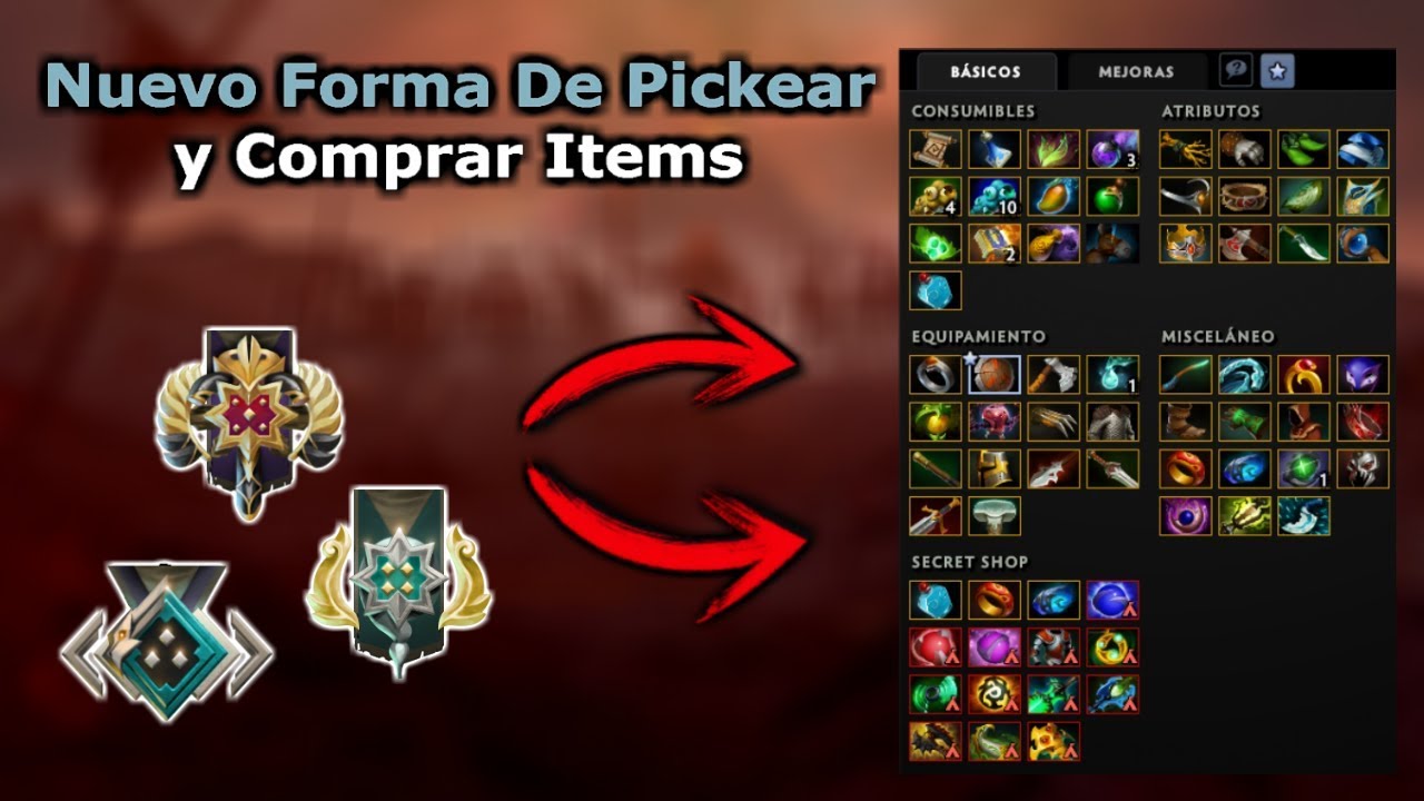 Explicacion del Nuevo sistema de Picks y Nueva Tienda en Dota 2 YouTube